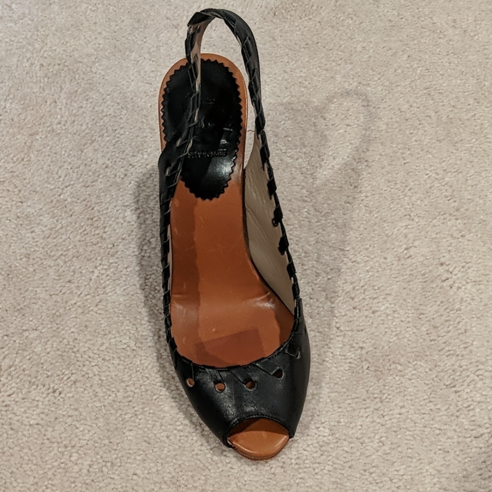 CHRISTIAN LOUBOUTIN espadrilles Black wedges